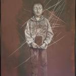 Katrin_Zickler_haltlos VI_2021_Acryl/Farbstift_100x70